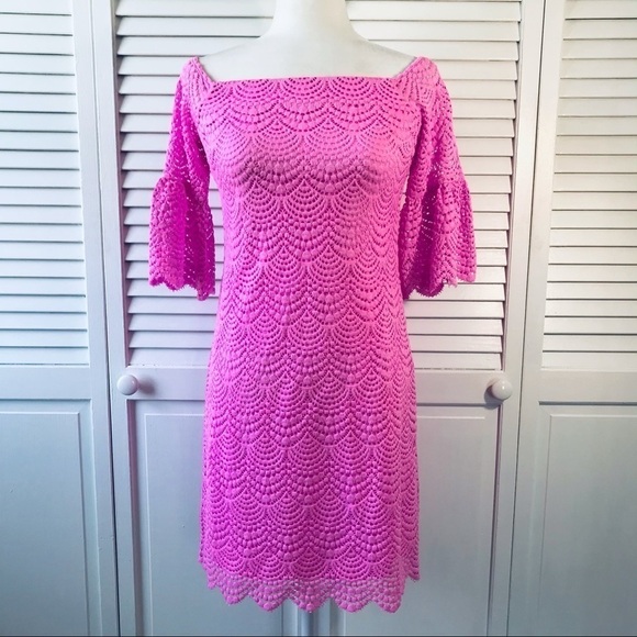LILLY PULITZER Lilac Rose Lexa Dress Size XS - Picture 3 of 11
